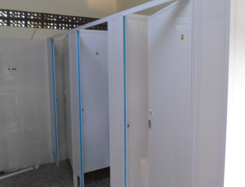 toilet cubicle pvc